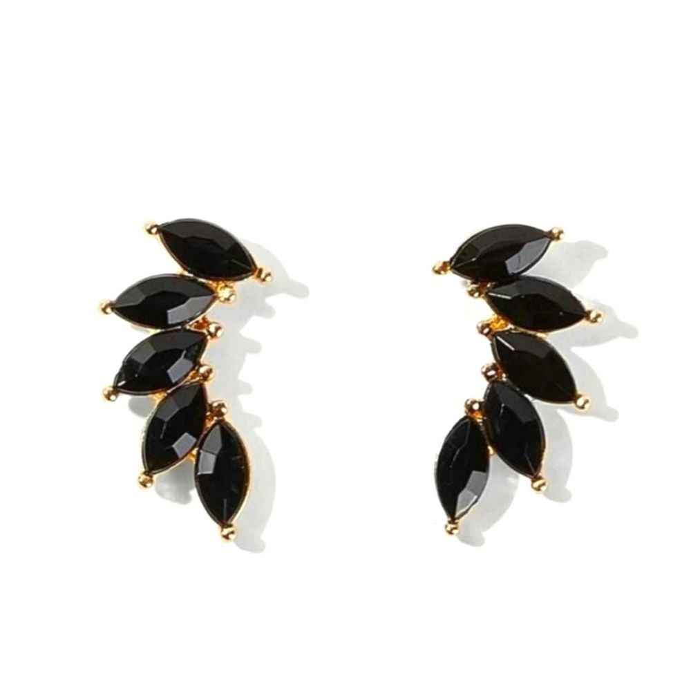 Winged earclimber earrings